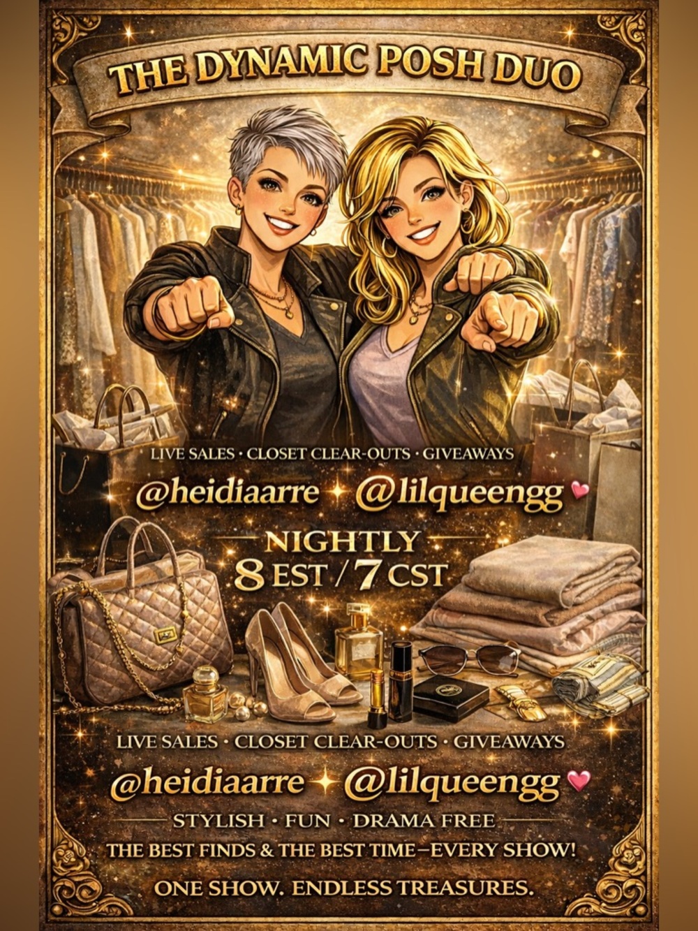 Heidi's Live Show Flyer - Picture 2 of 10